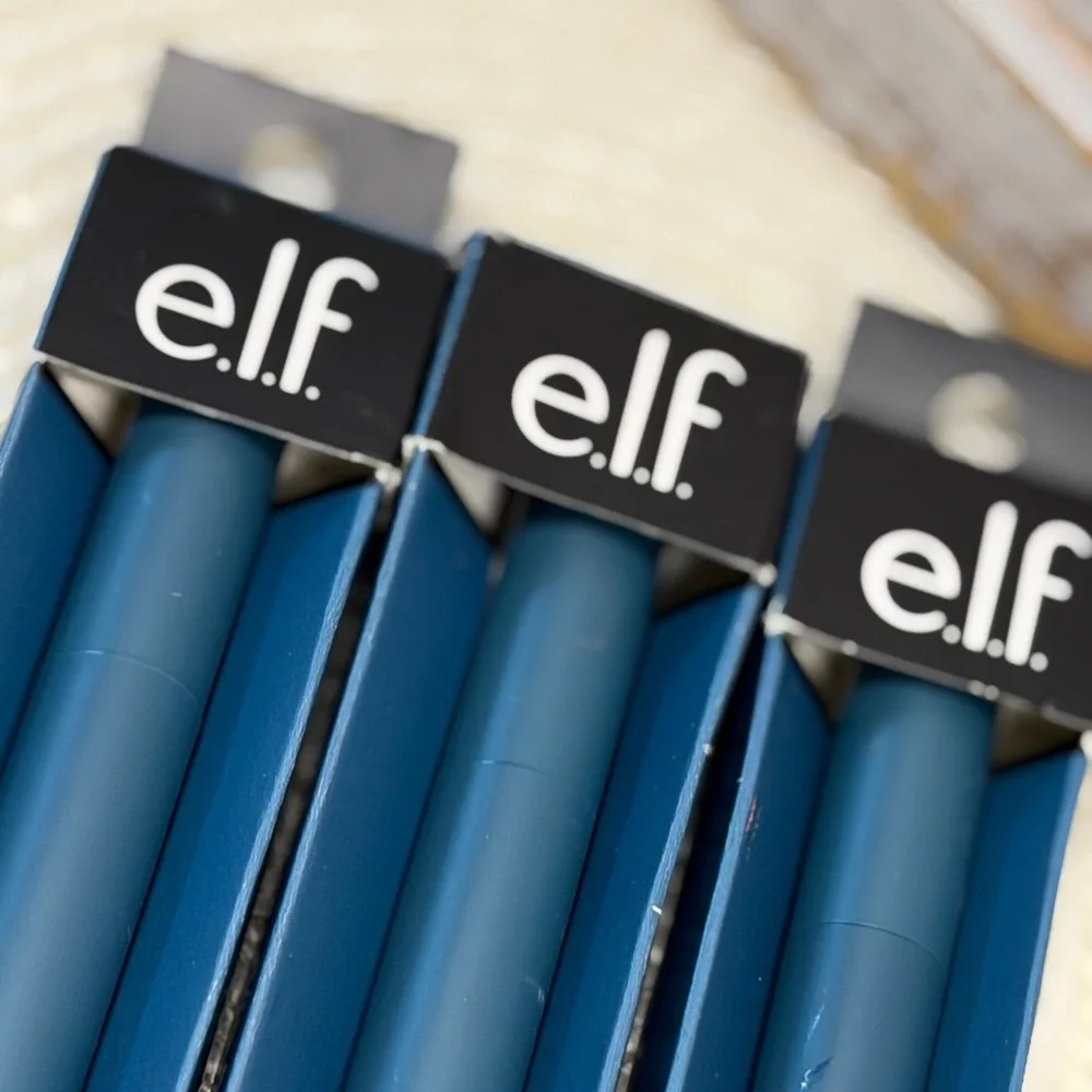 e.l.f. No Budge Matte Shadow Stick‎ Out of Sight Deep Teal Blue 3 Pack NEW
